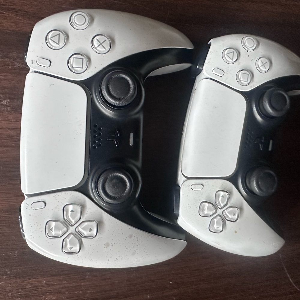 Sony DualSense Wireless Controller Pair - White and Black